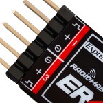 Original Radio master ER4 2,4 GHz 4CH 10mW ExpressLRS PWM Kunststoff fernbedienung für RC Mit Batteries trom und Adapter für RC FPV